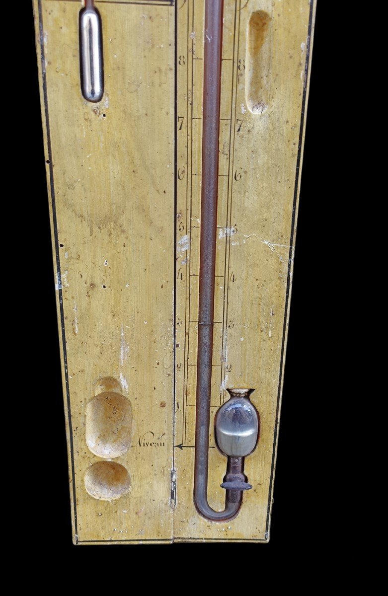 Barometer  "vincent Chevalier A Paris".paris,first Half XIXth Century.-photo-4