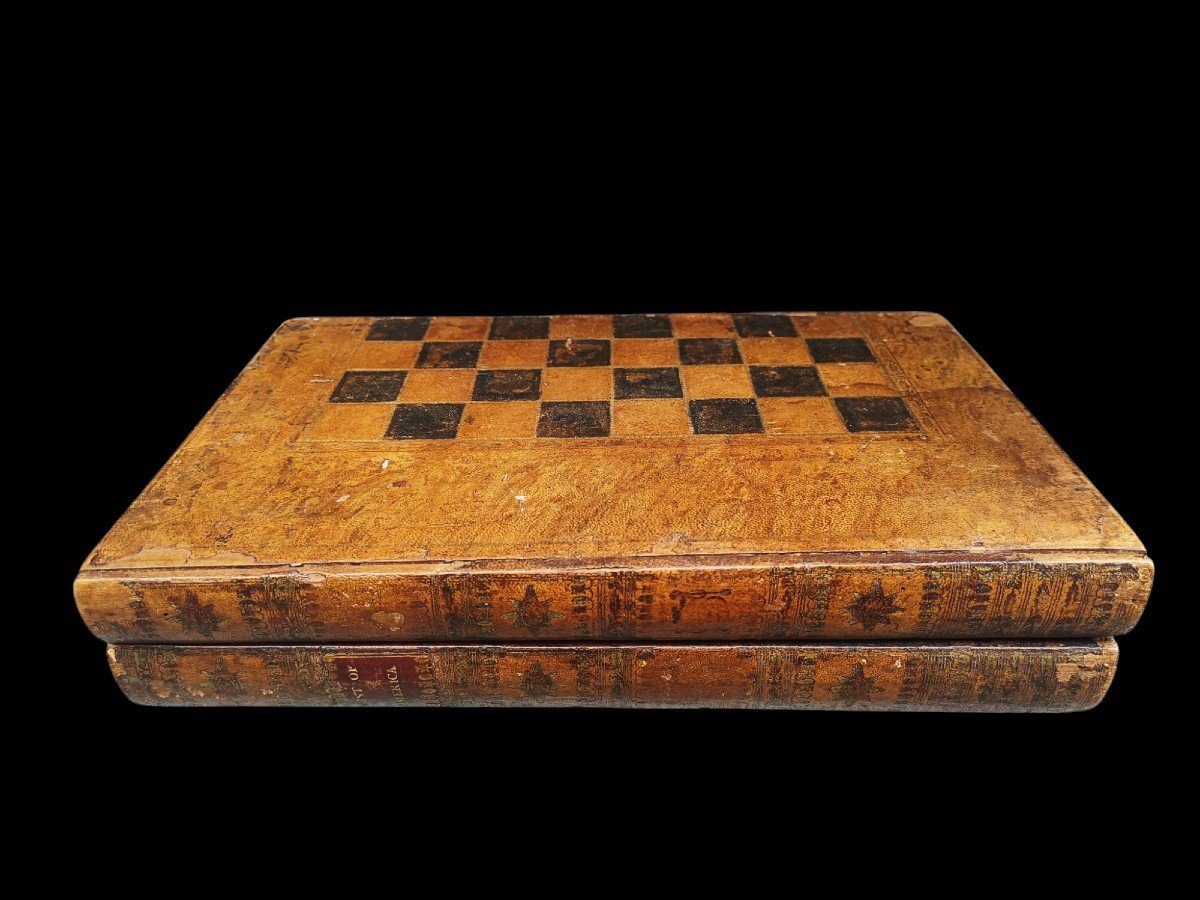 Jeu De Backgammon. Angleterre, Première Moitié Du XIXe Siècle.-photo-2