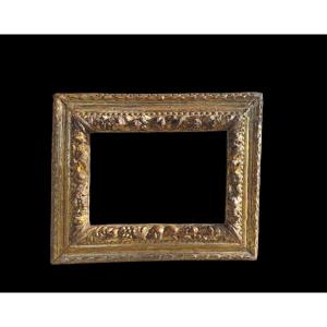 Carved And Gilded Wooden Frame.piedmont,xviith Century.