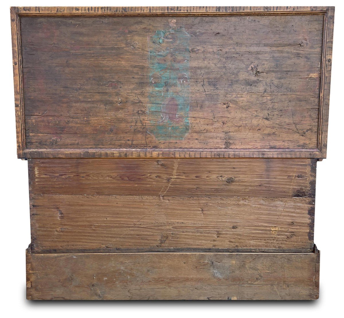 Tyrolean Painted Chest Mid XVIII -photo-4