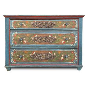 Alpine Painted Chest Of Drawers  