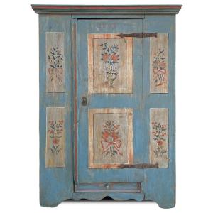 Armoire Peinte Datée De 1793