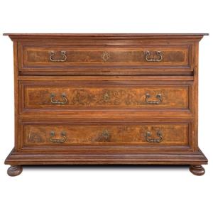 Commode Italienne Du XVIIe Siècle à Abattant