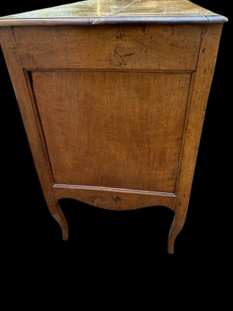 Walnut Dresser With 2 Drawers-photo-3