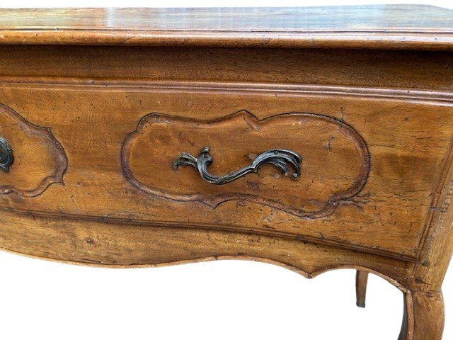 Walnut Console, Parma (back Replaced)-photo-2