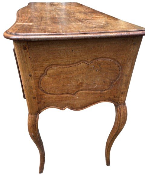 Walnut Console, Parma (back Replaced)-photo-3