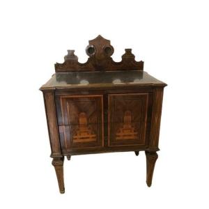 Small Chest Of Drawers With Wooden Watch Stand