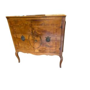 Small Emilian Sideboard With Side Doors