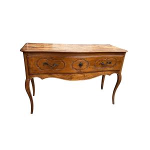 Walnut Console, Parma (back Replaced)