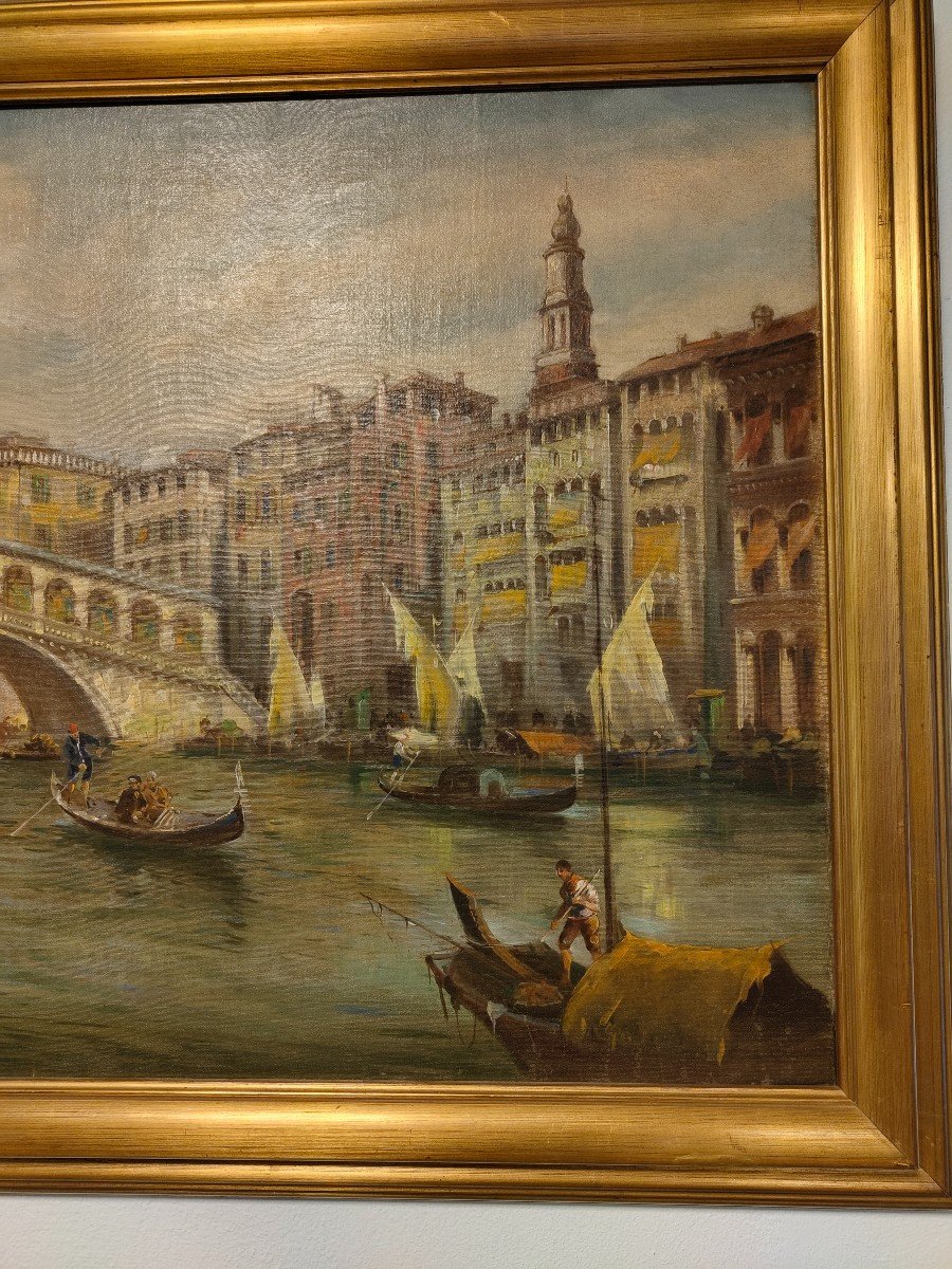 Oil Painting On Canvas Venice-photo-3