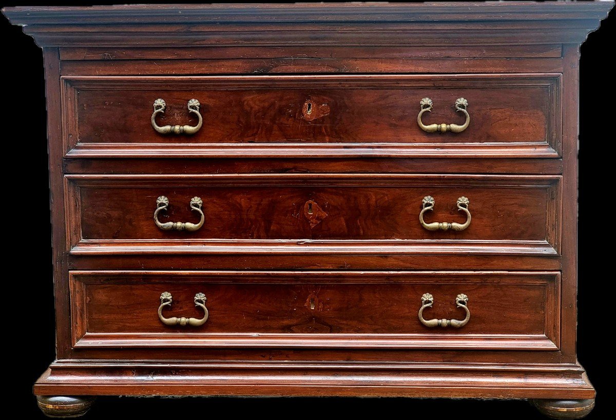 18th-century Veneto Chest Of Drawers With Inlays-photo-2