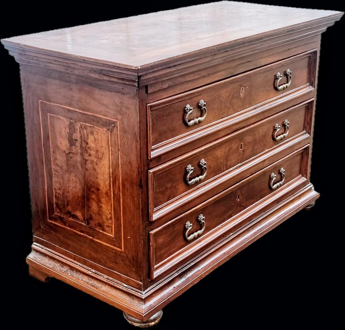 18th-century Veneto Chest Of Drawers With Inlays