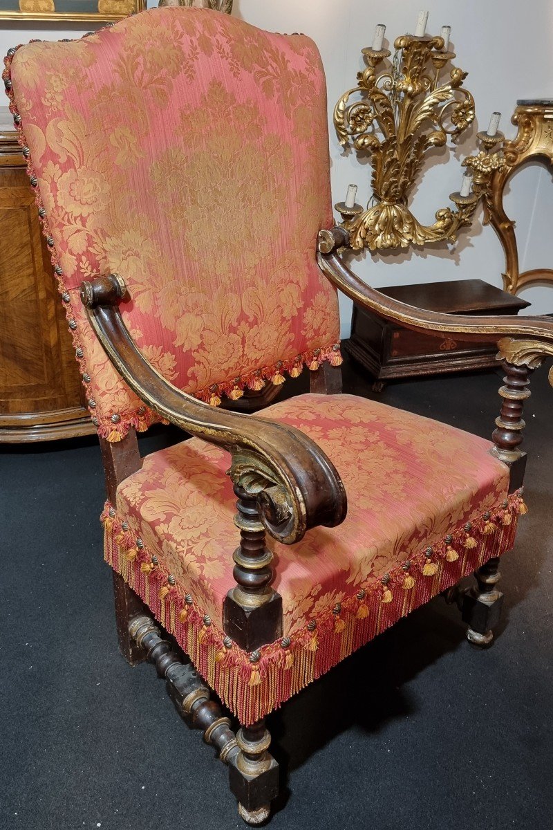 Fauteuil émilien Du XVIIe Siècle-photo-3