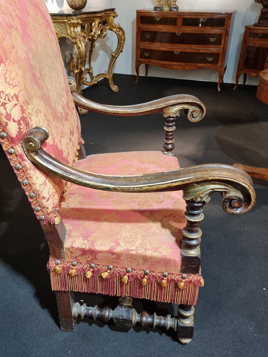 Fauteuil émilien Du XVIIe Siècle-photo-4