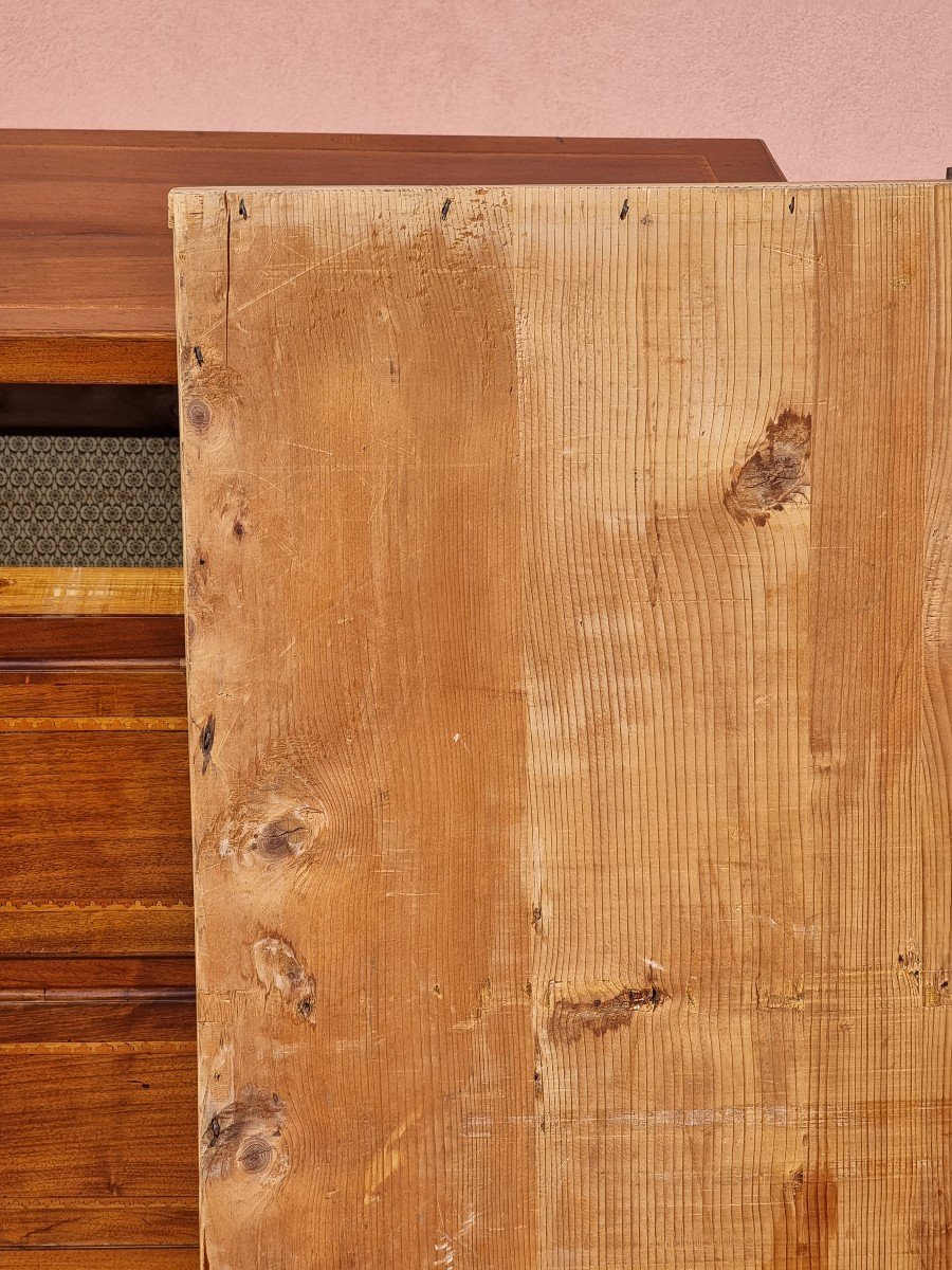 Early 19th-century Vicentine Walnut Chest Of Drawers-photo-2