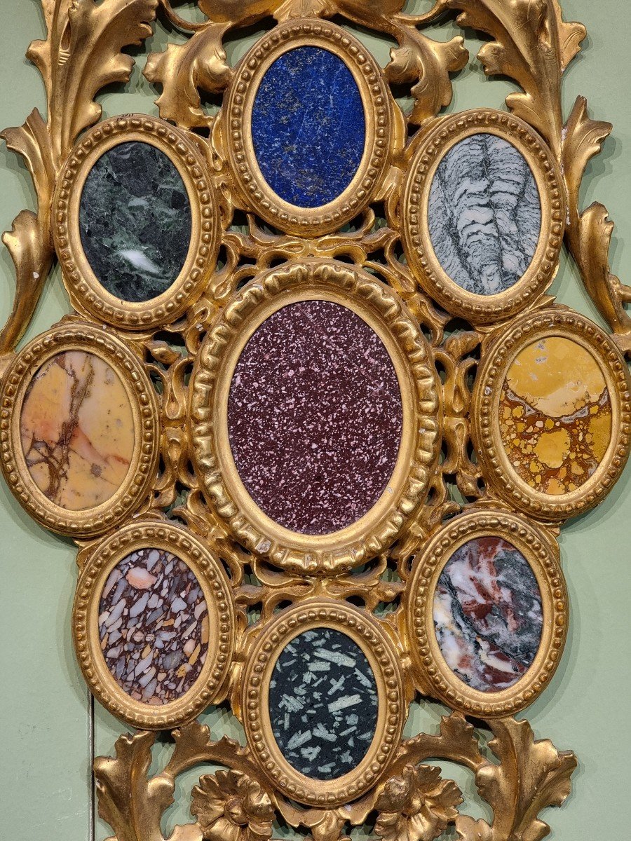 Sample Of Marbles And Hardstones From The Second Half Of The 19th Century-photo-2