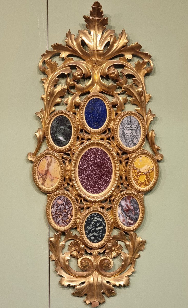 Sample Of Marbles And Hardstones From The Second Half Of The 19th Century-photo-5