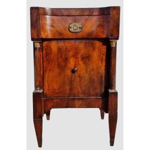 Empire-style Cabinet With Solid Walnut Columns