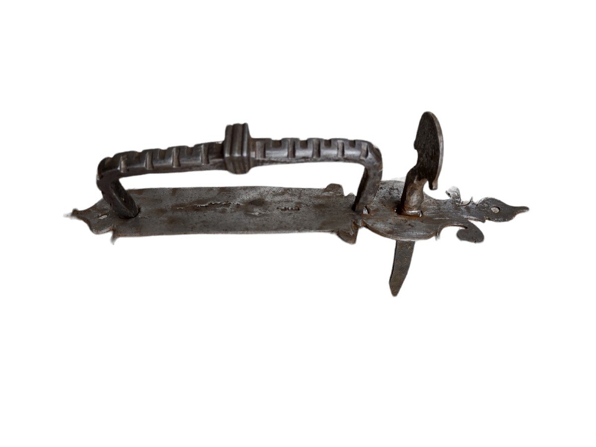 Wrought Iron Handle XVII- XVIII Century-photo-4