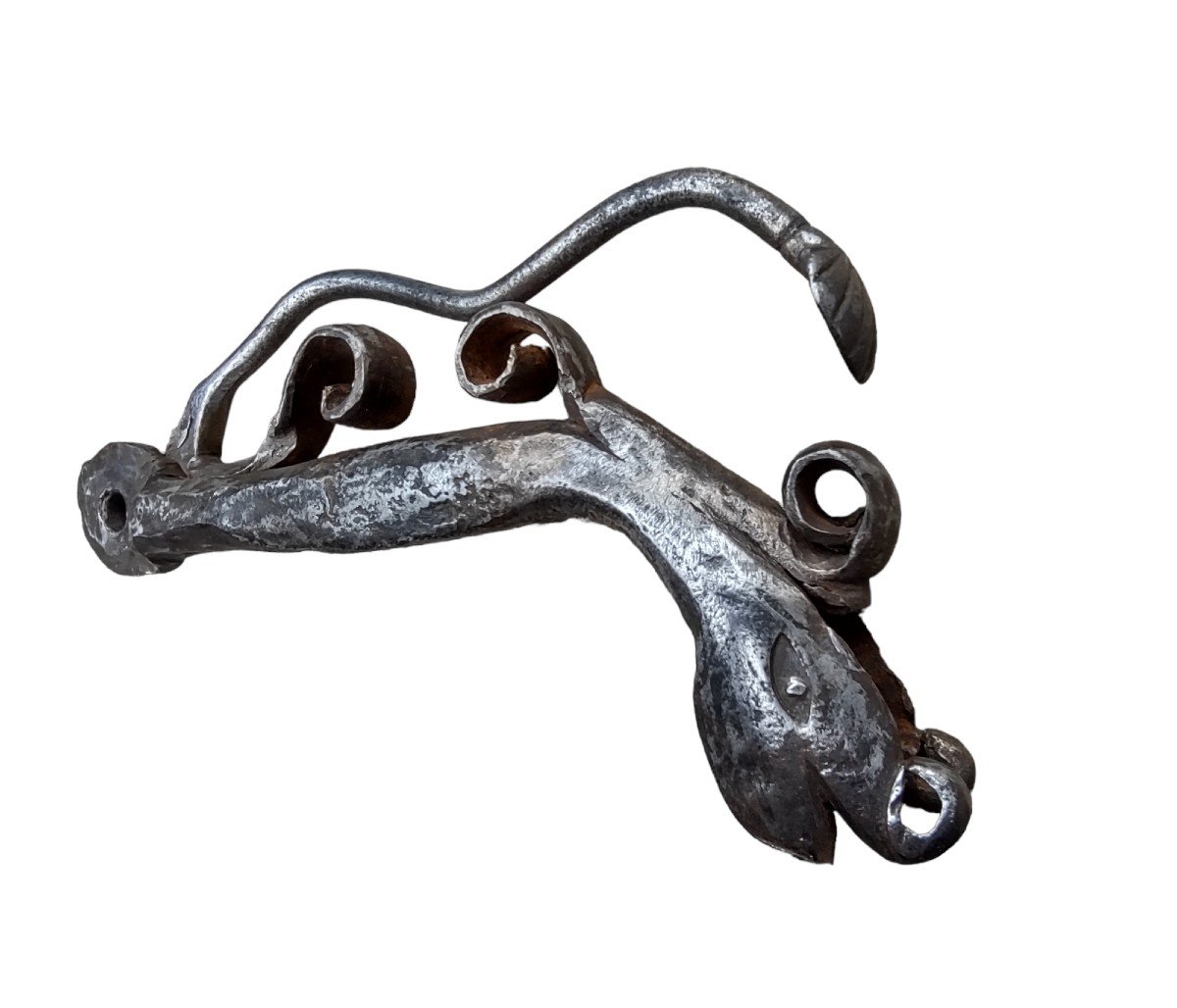 Wrought Iron Farm Wagon Brake XVIII Century -photo-3