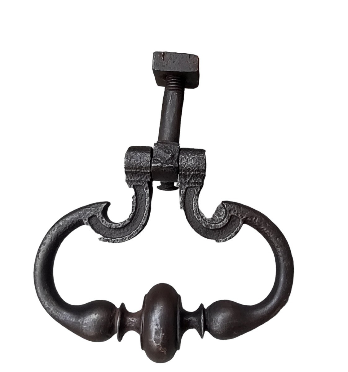 Wrougt Iron Door Knocker XVIII Century-photo-2