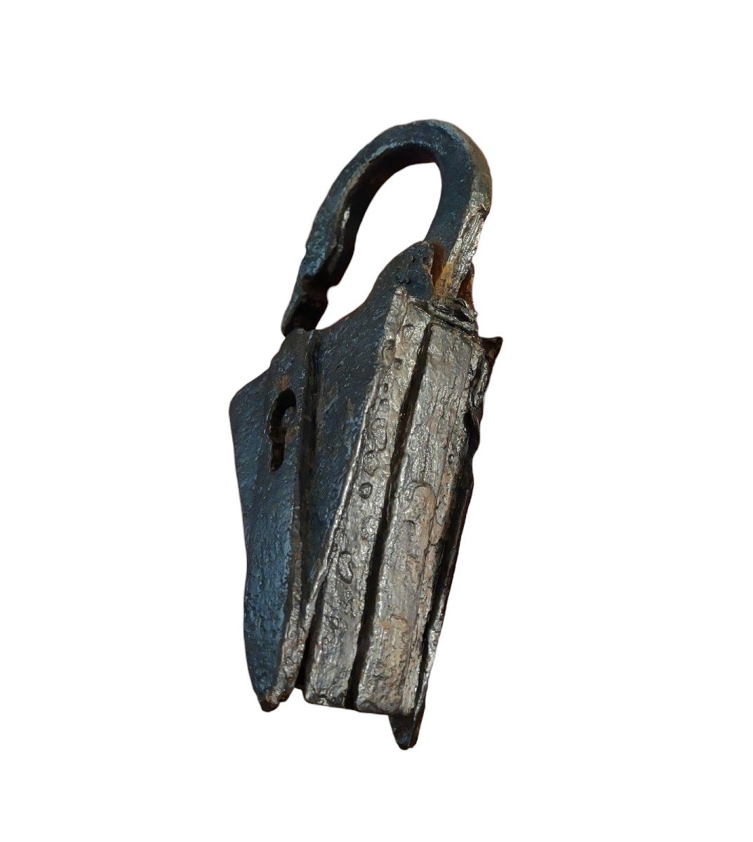 Large Triangular Padlock XVI Century -photo-4