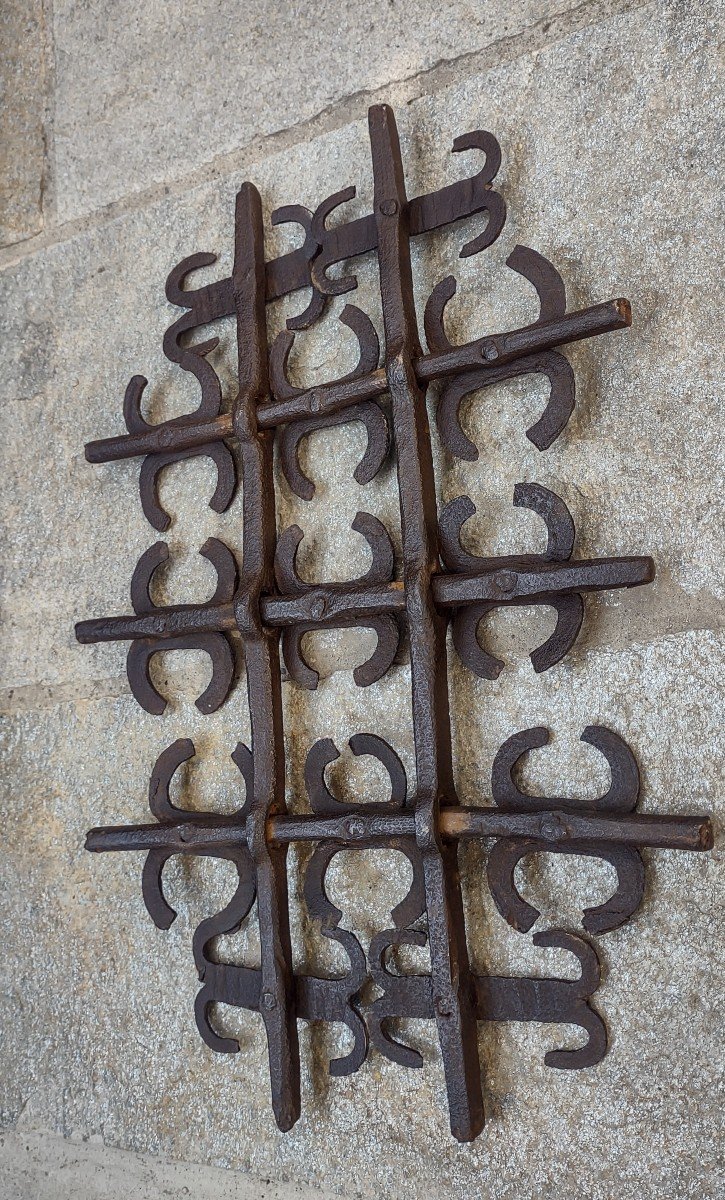 Wrougt Iron Window Grate XVI Century -photo-4