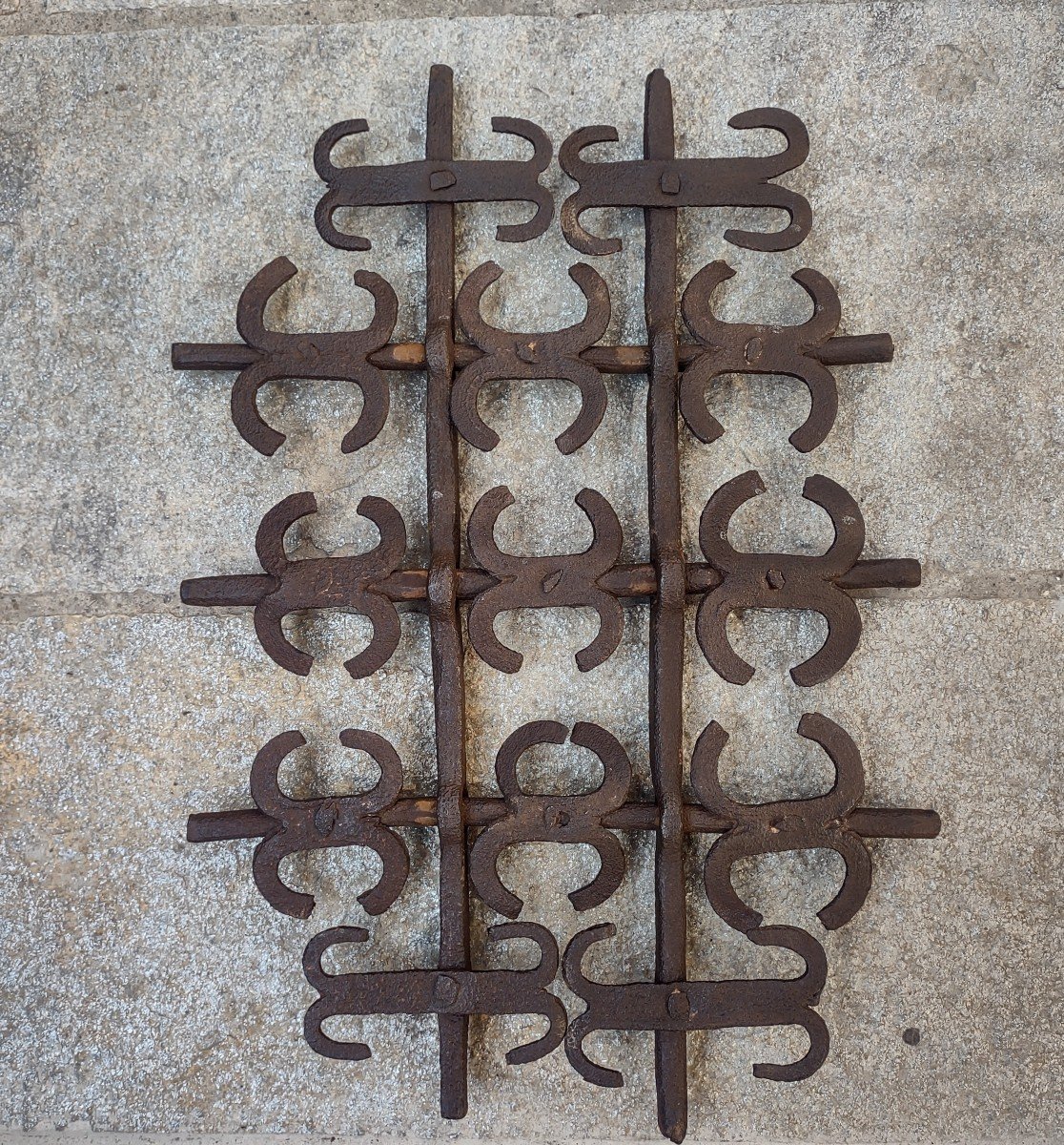 Wrougt Iron Window Grate XVI Century 