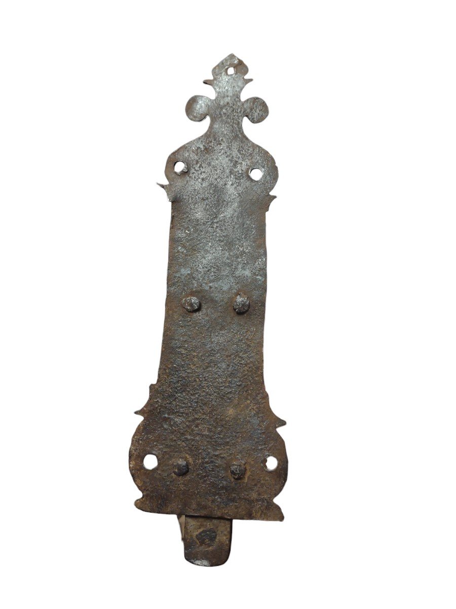 Wrought Iron Door Bolt XVII Century-photo-2