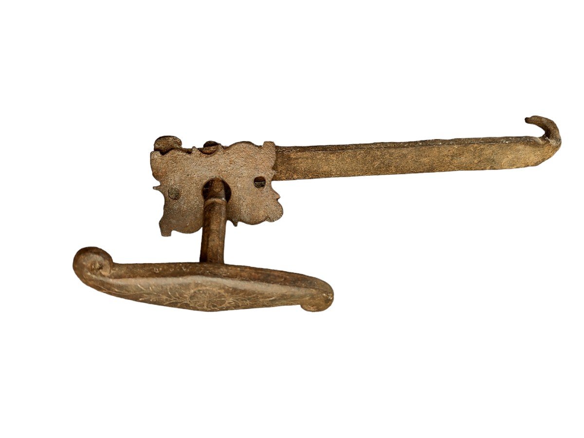 Wrought Iron Bolt Late XVII Century -photo-1