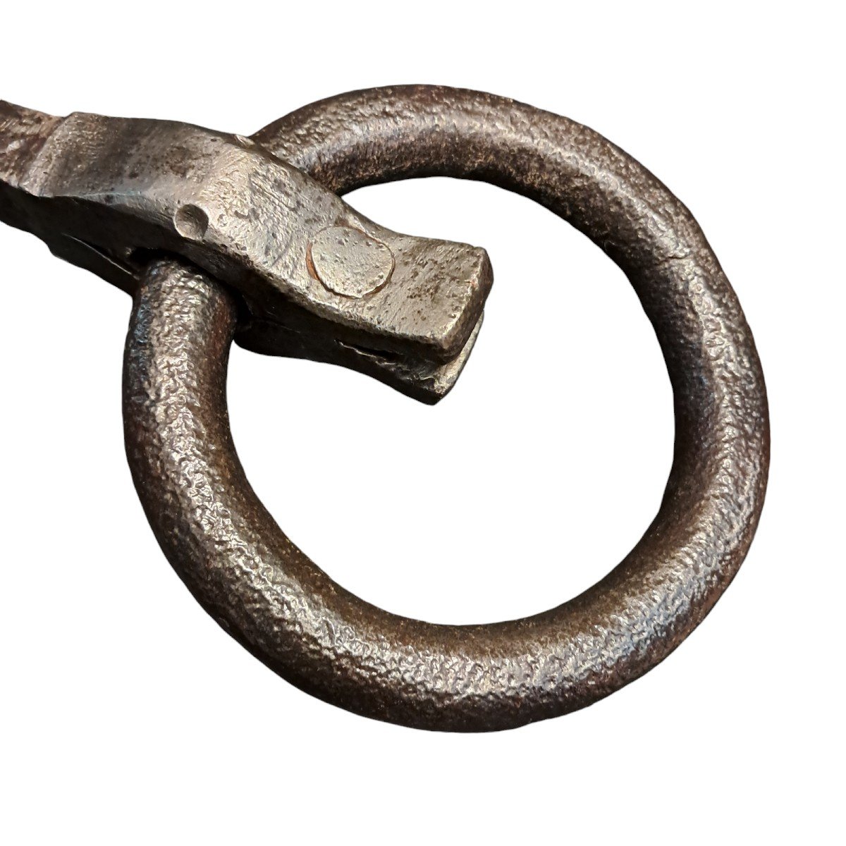 Zoomorphic Wrought Iron Door Knocker XVII Century -photo-5