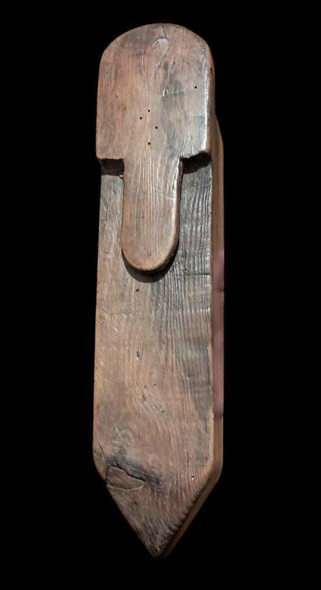 Porte-Pierre à Aiguiser En Bois Sculpté-photo-2