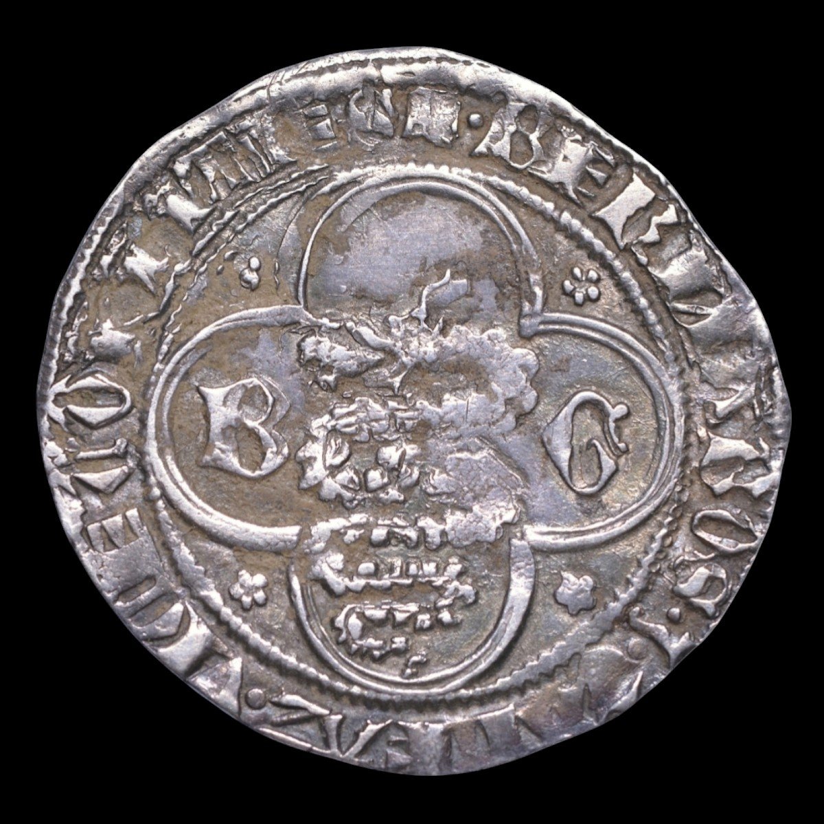 Grosso En Argent Milan 1354-1378-photo-2