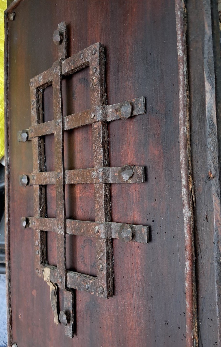 Grille d'Un Monastère Cloîtré En Fer Forgé-photo-3