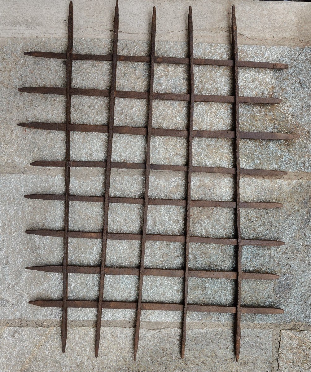 Wrought Iron Window Grate XVII Century-photo-6