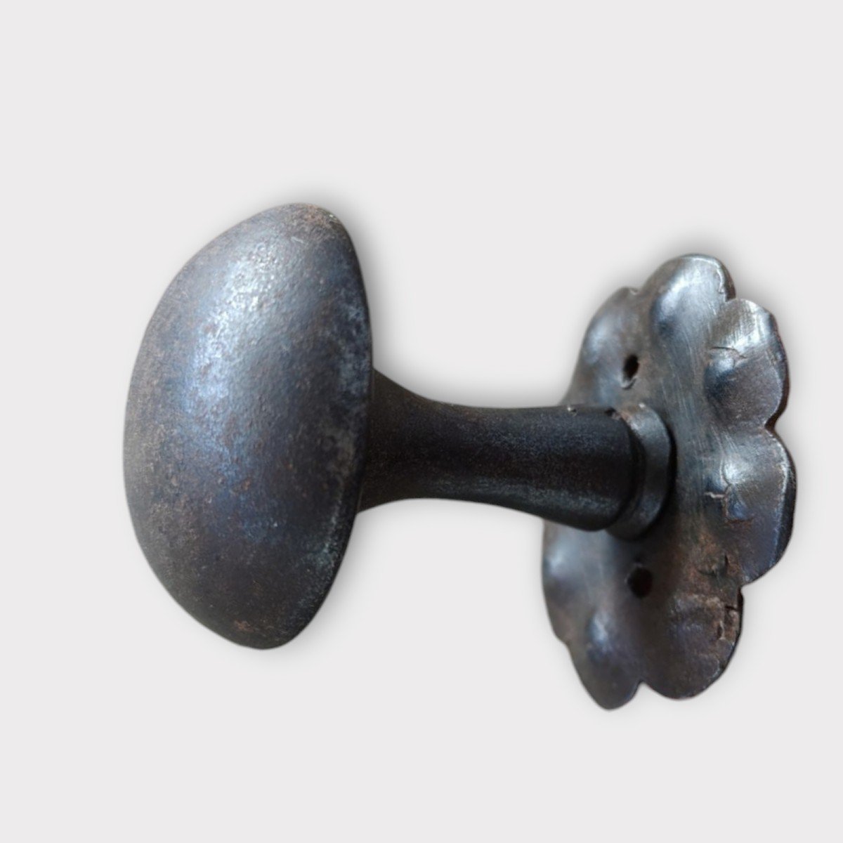 Wrought Iron Door Knob XVIII Century-photo-2