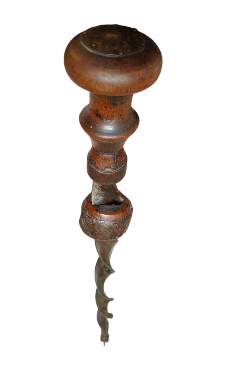 18th Century Wrought Iron Crankshaft-photo-4