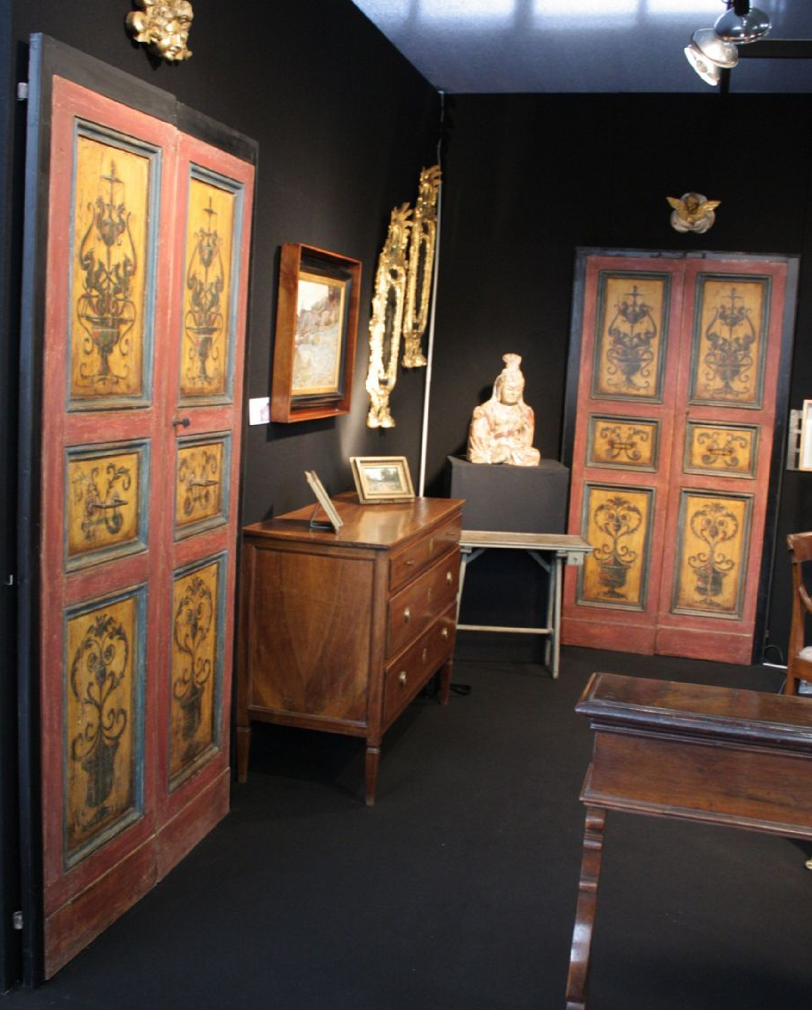 Two Pair Of Italian Doors XVII Century-photo-3