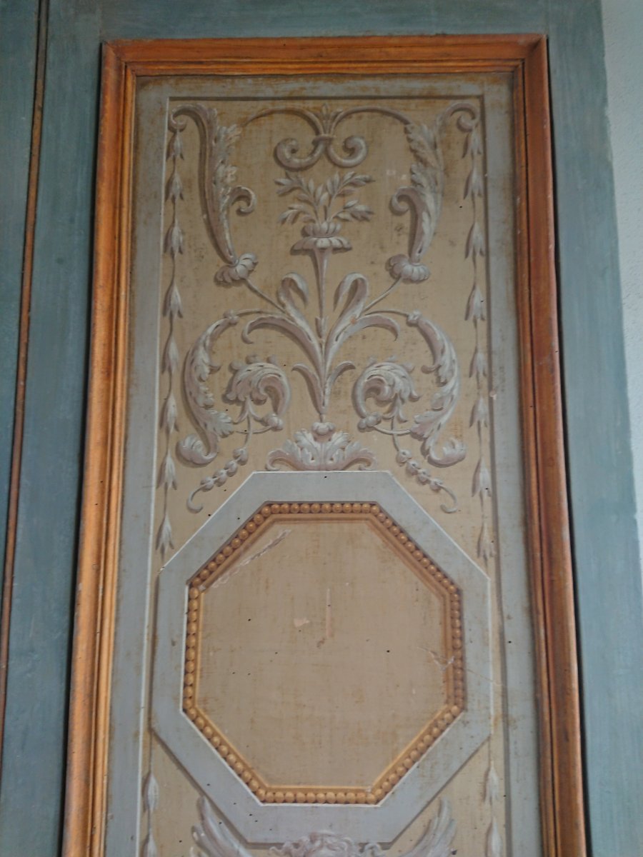 Importante Porte Italienne  Louis XVI-photo-6