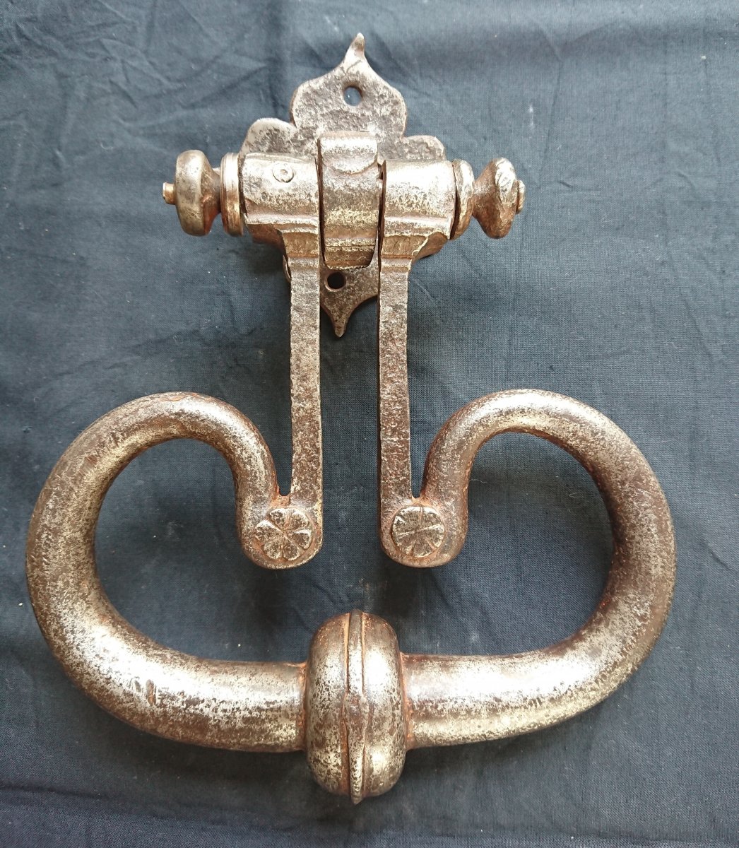 17th Century Wrought Iron Door Knocker