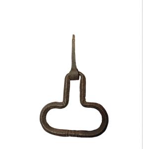 Wrougt Iron Handle Or Small Door Knocker XVII Century 