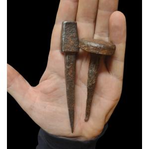 Two Nails For Door Knocker XVI-xvii Century 