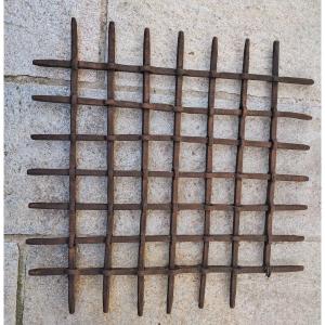 Rare Wrought Iron Window Grate XVI Century