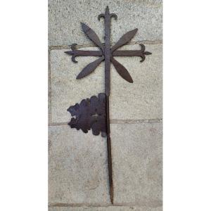 Wrought Iron Weather Vane XVIII Century