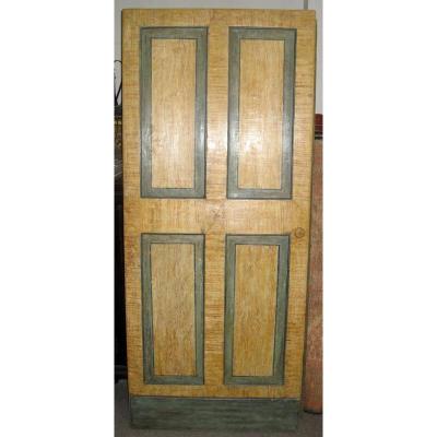 Sweet Wood Door Painted Eighteenth Century