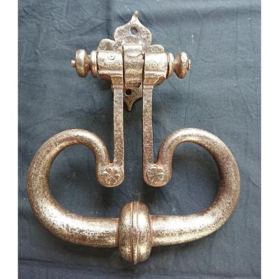 17th Century Wrought Iron Door Knocker