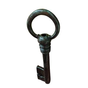 Key In Wrought Iron And Assembled XVIth Century