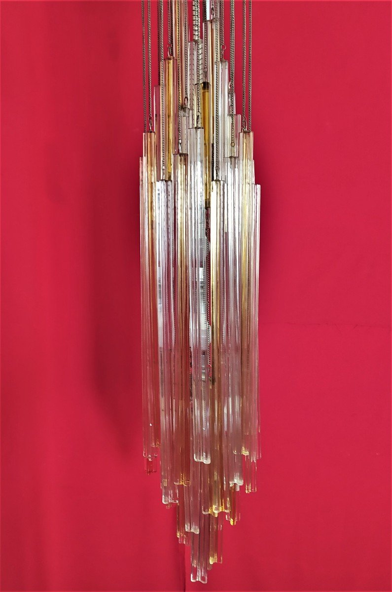 Venini Chandelier From The 60s-photo-5