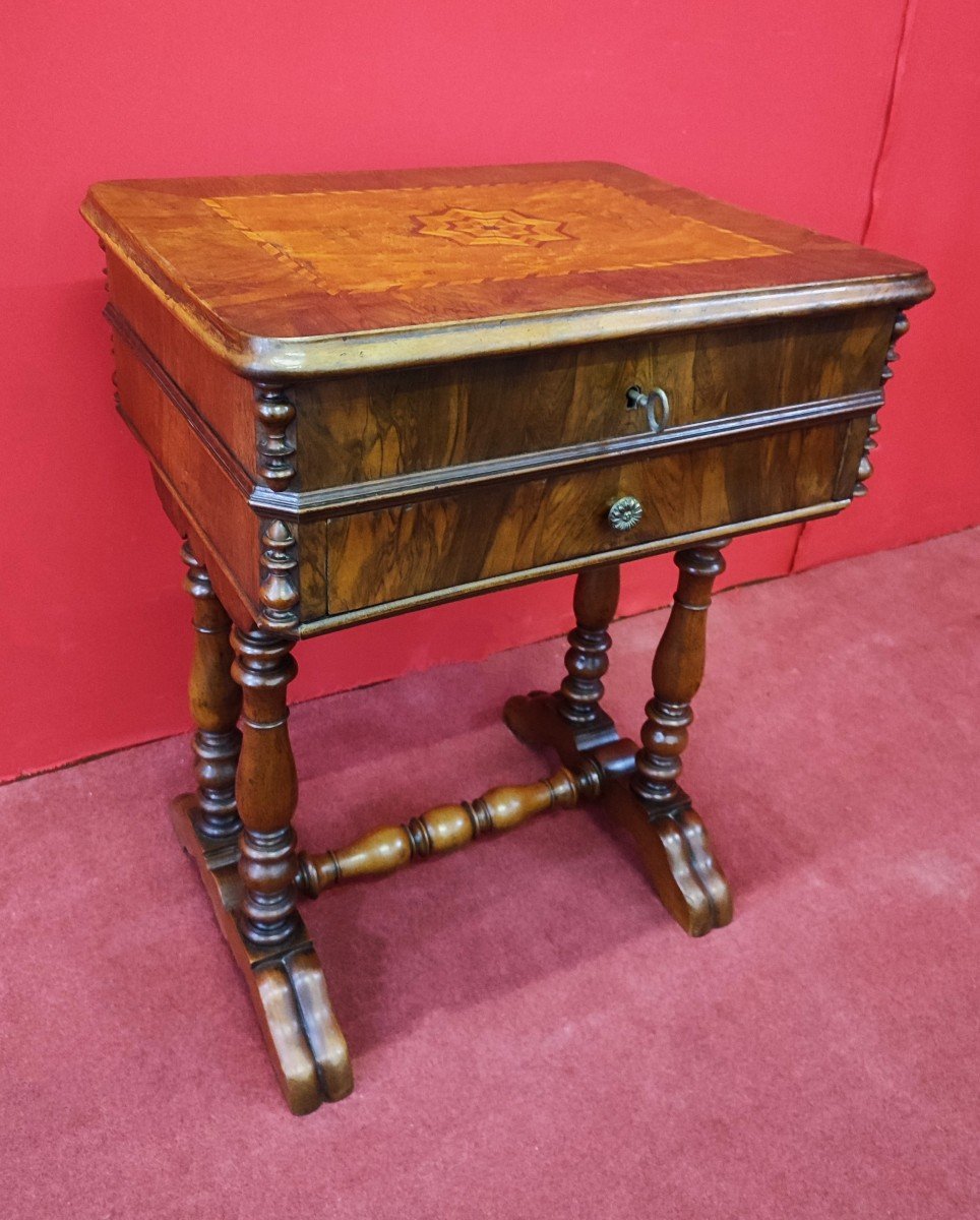 Inlaid Jewelry Table