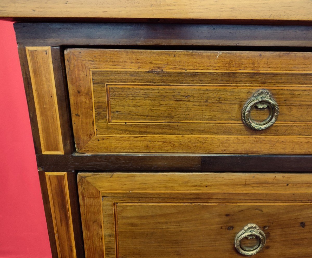 Louis XVI Chest Of Drawers With Inlays-photo-4